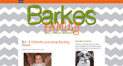 Desktop Screenshot of barkesfamily.com